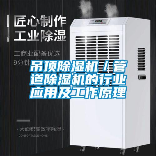 吊頂除濕機/管道除濕機的行業應用及工作原理