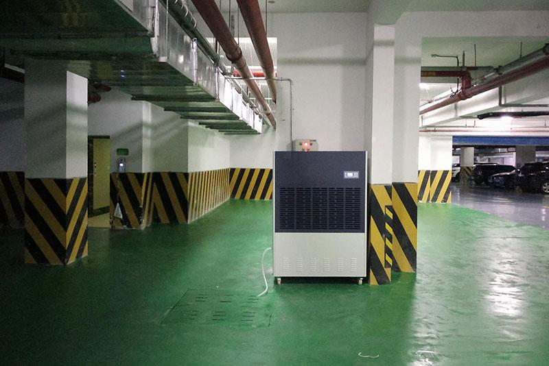 別墅地下室新風除濕系統，吊頂式新風除濕機要選對