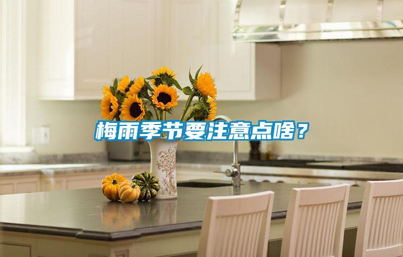 梅雨季節(jié)要注意點(diǎn)啥？