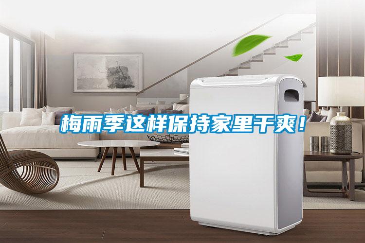 梅雨季這樣保持家里干爽!