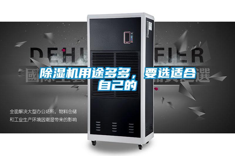 除濕機(jī)用途多多，要選適合自己的