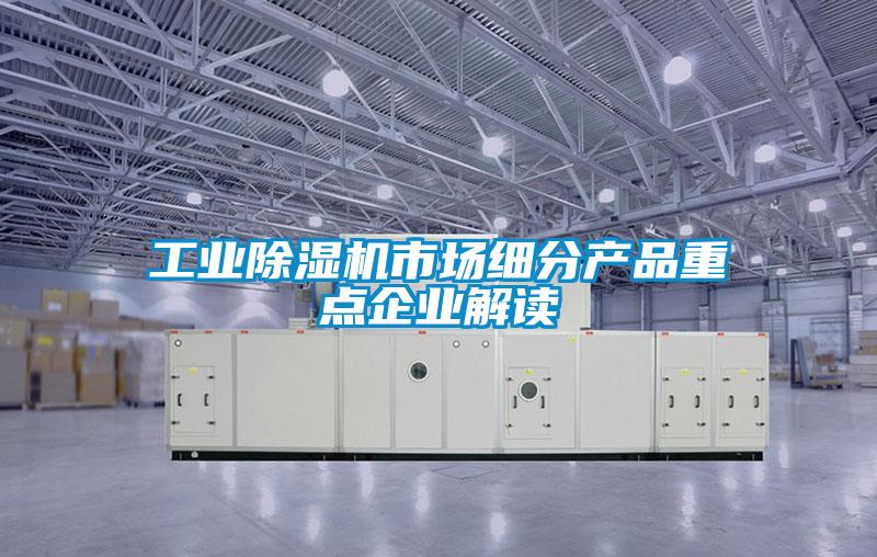 工業除濕機市場細分產品重點企業解讀