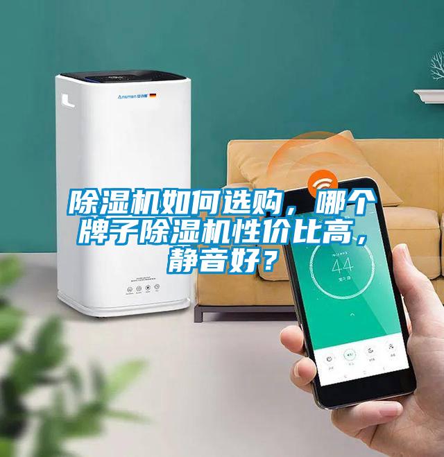 除濕機如何選購，哪個牌子除濕機性價比高，靜音好？