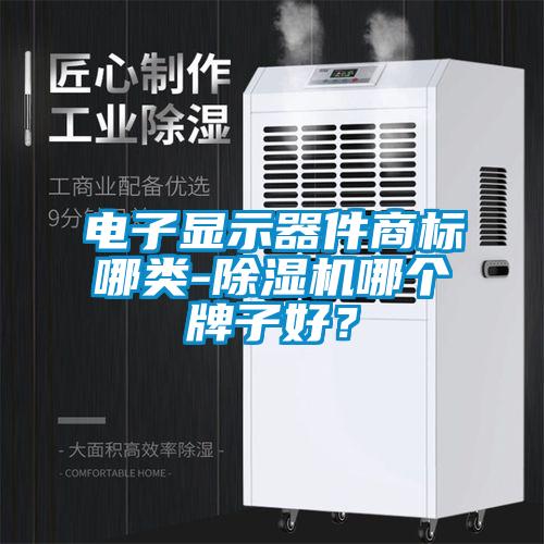 電子顯示器件商標哪類-除濕機哪個牌子好？