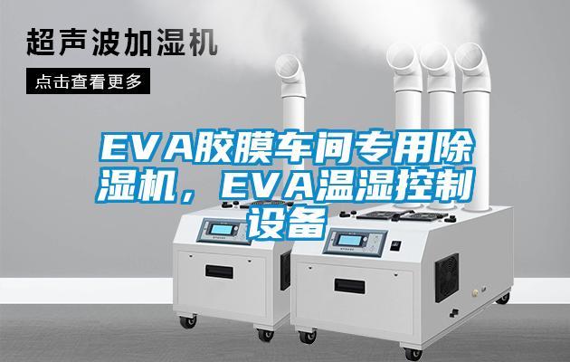 EVA膠膜車間專用除濕機,EVA溫濕控制設備