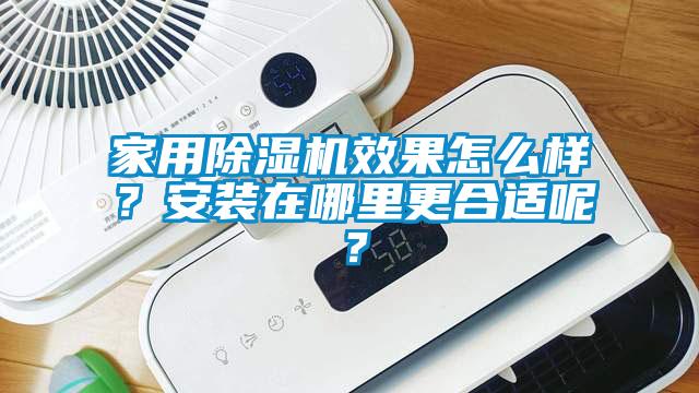 家用除濕機效果怎么樣？安裝在哪里更合適呢？