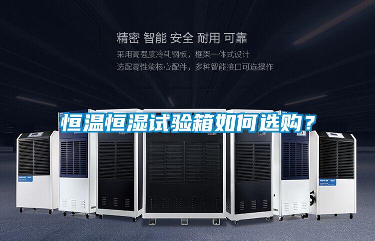 恒溫恒濕試驗(yàn)箱如何選購?