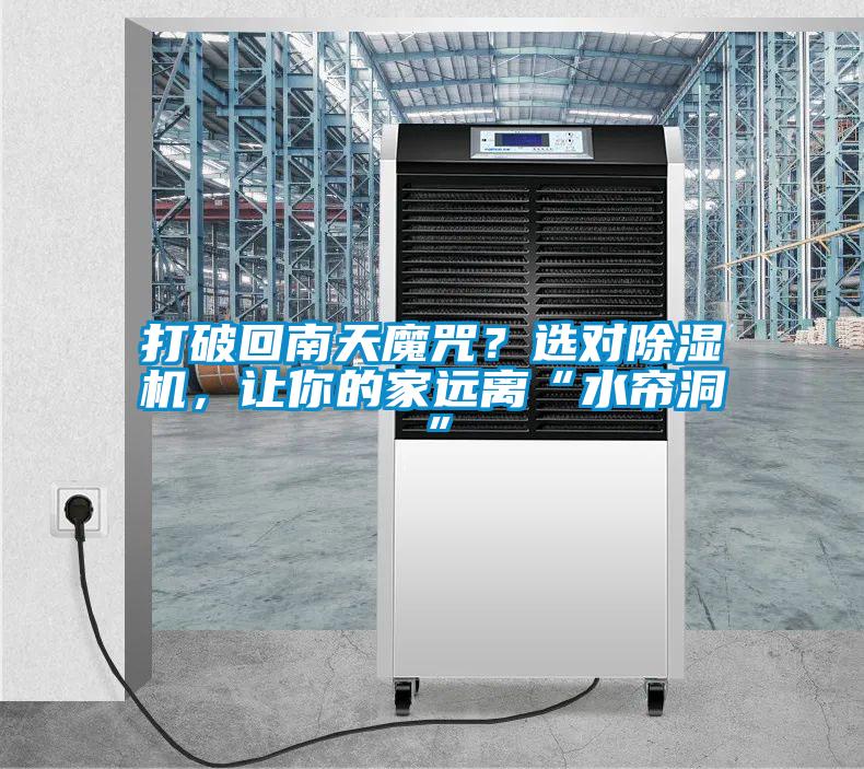 打破回南天魔咒？選對除濕機，讓你的家遠離“水簾洞”