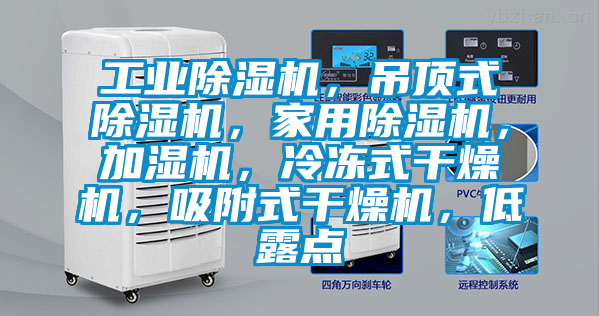 工業除濕機,吊頂式除濕機,家用除濕機,加濕機,冷凍式干燥機,吸附式干燥機,低露點