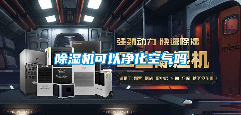 除濕機可以凈化空氣嗎