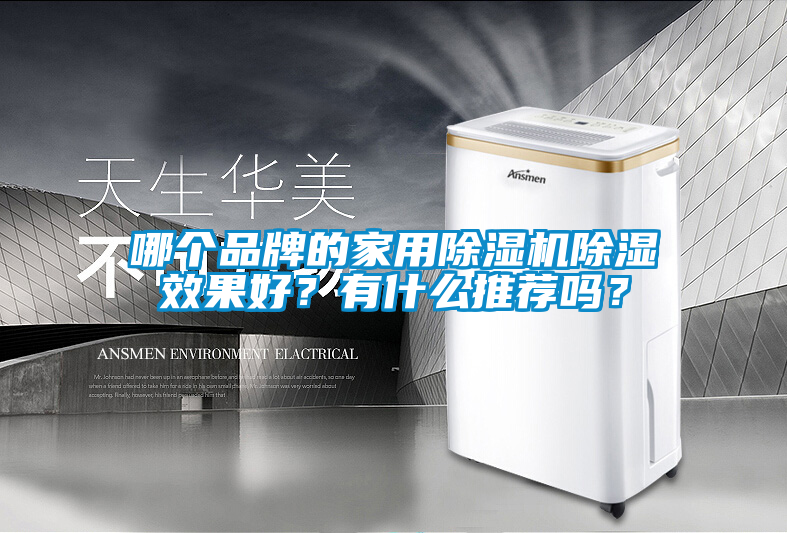 哪個品牌的家用除濕機除濕效果好?有什么推薦嗎?